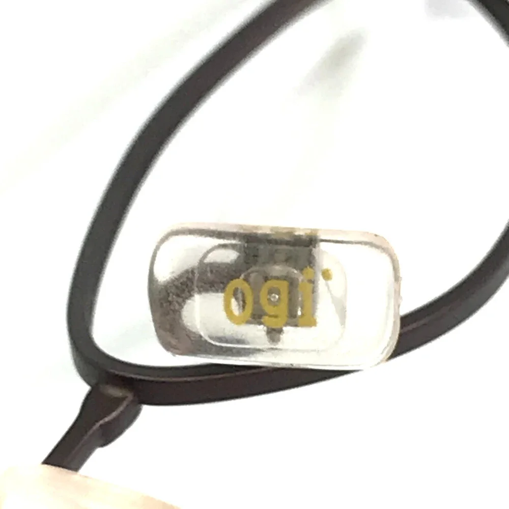ogi Petite Eyeglasses Frames 9013 COL. 64 Brown Oval Wire Rim 42-21-140